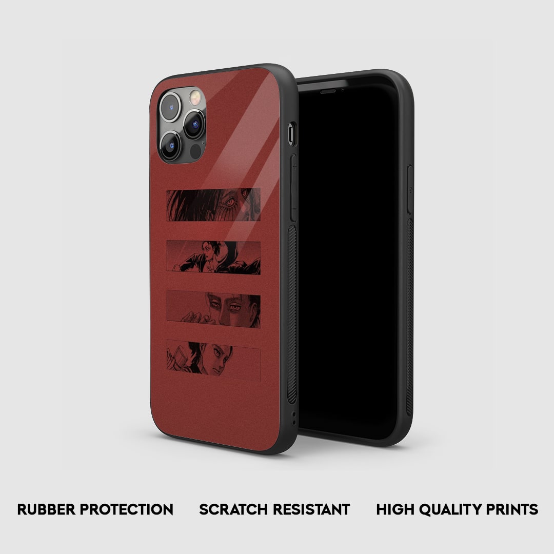 Eren Revolution Silicone Armored Phone Case