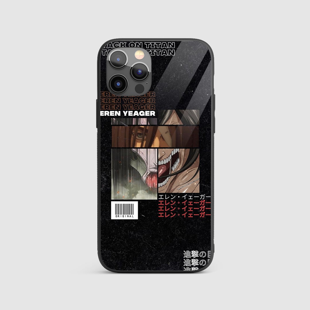 Eren Transformed Silicone Armored Phone Case