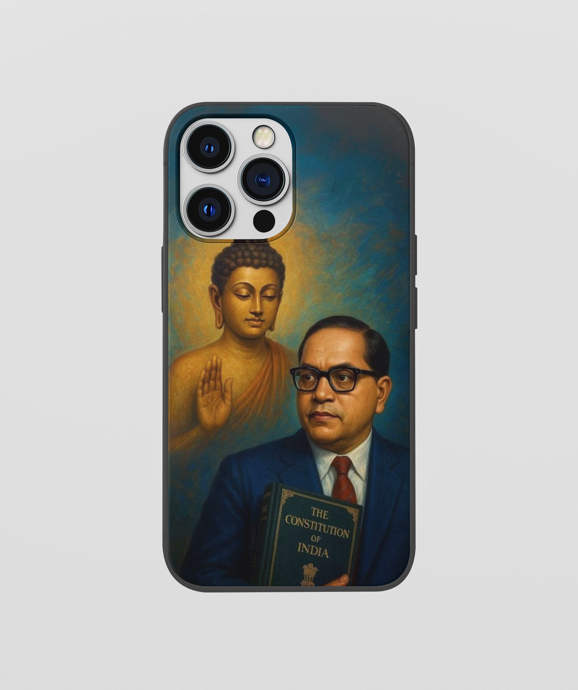 Babasaheb Ambedkar Glossy Silicone Mobile Cover