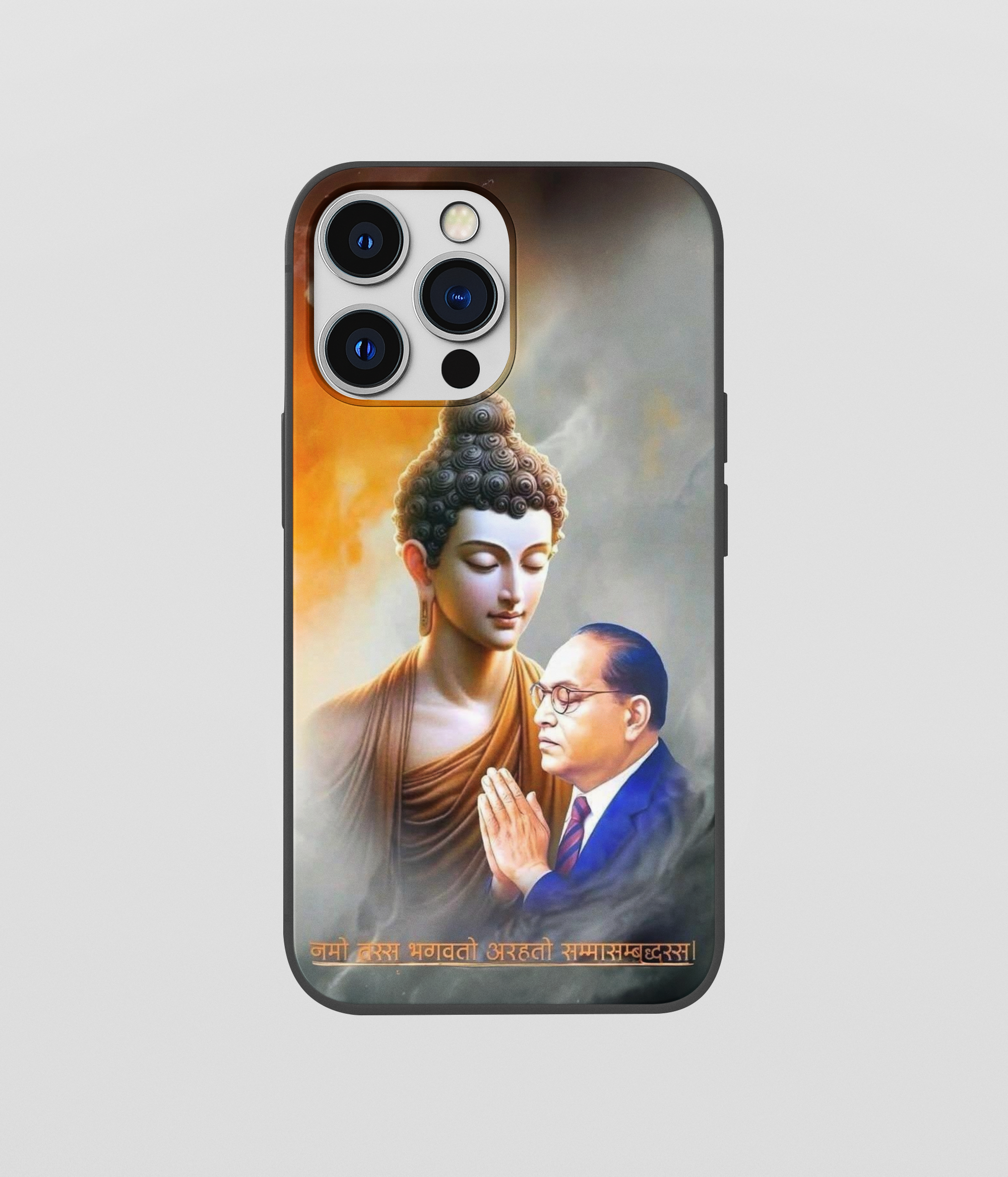 Babasaheb Ambedkar Glossy Silicone Mobile Cover