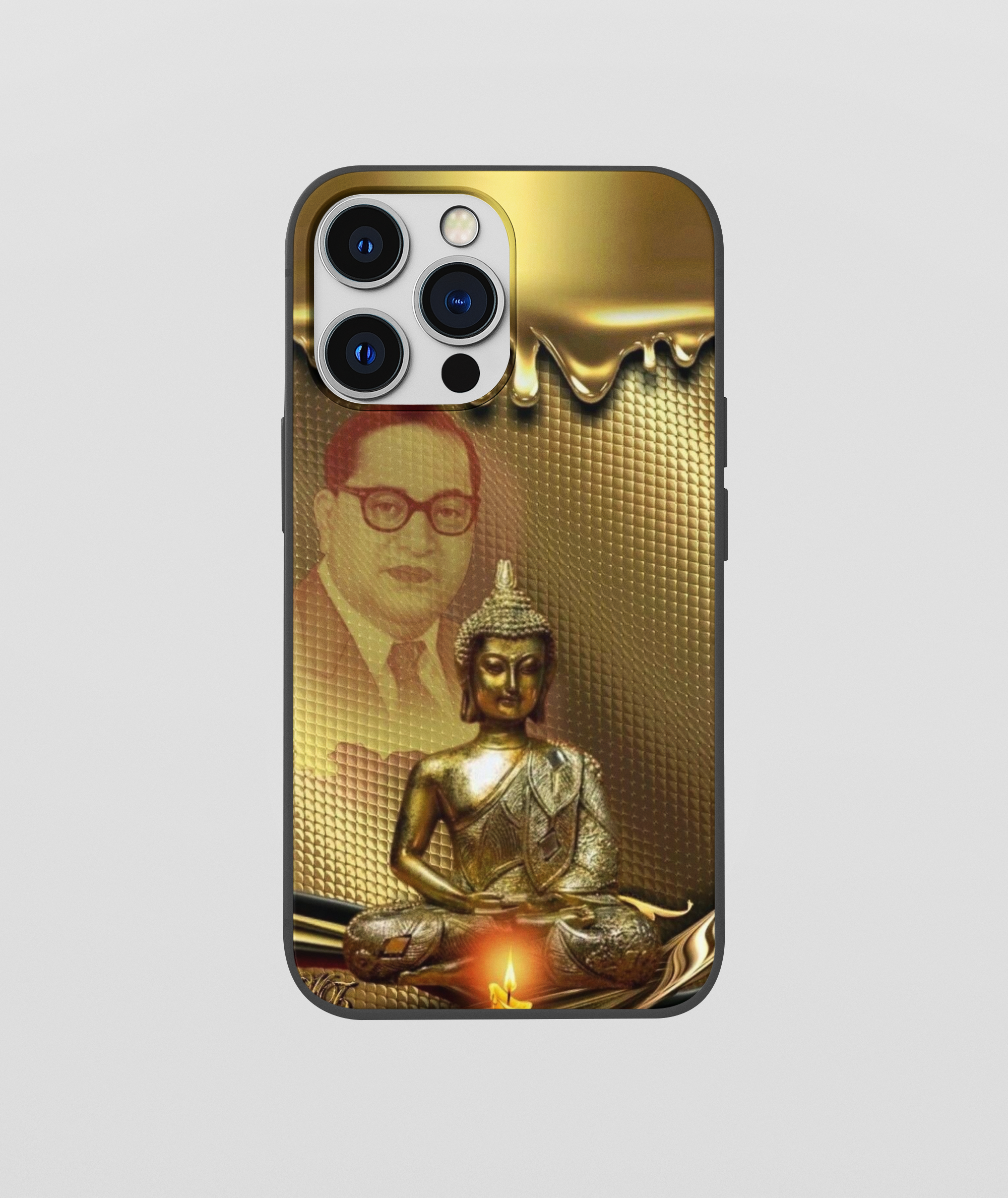 Babasaheb Ambedkar Glossy Silicone Mobile Cover