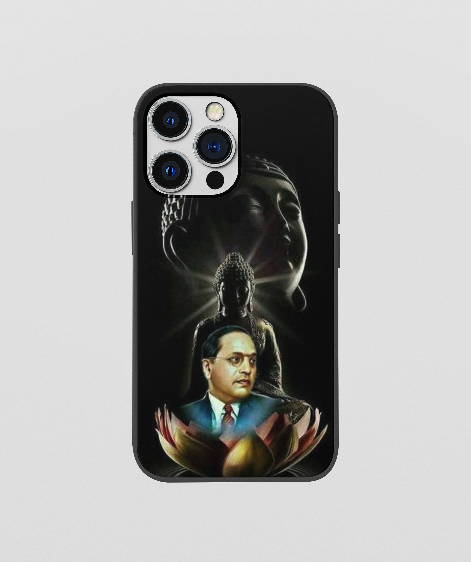 Babasaheb Ambedkar Glossy Silicone Mobile Cover