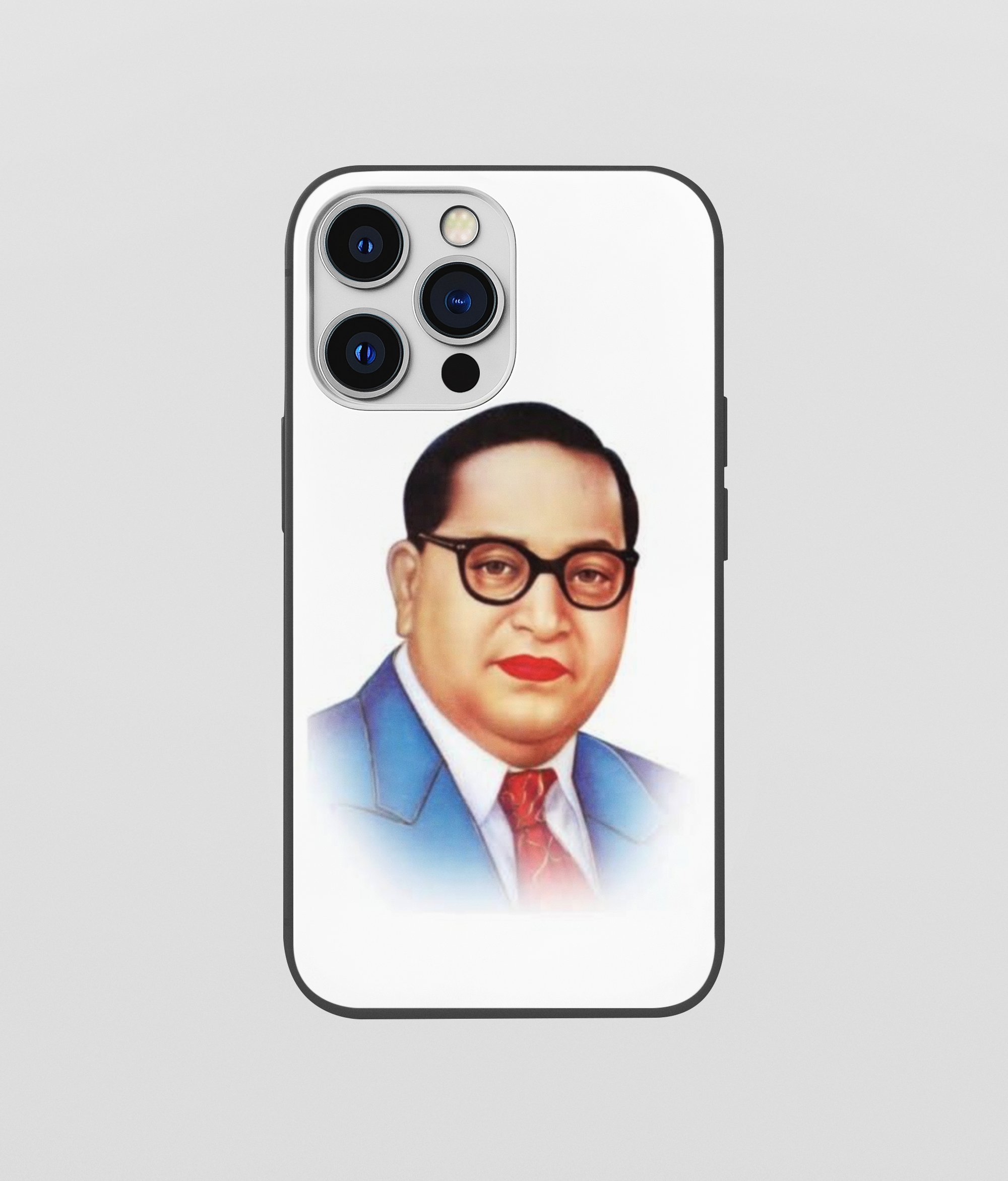 Babasaheb Ambedkar Glossy Silicone Mobile Cover