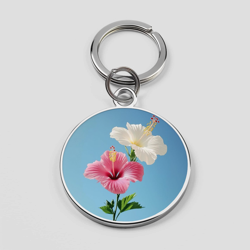 Hibiscus Flower sky Blue Theme Phone Cover
