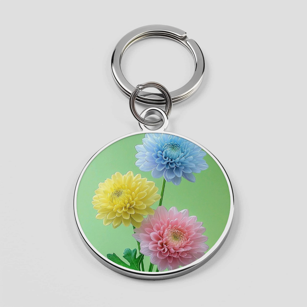 Dhlia Flower Green Theme Phone Cover