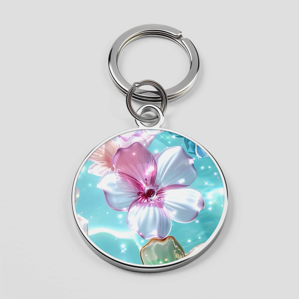 Pink and Golden Flower Phone Cover