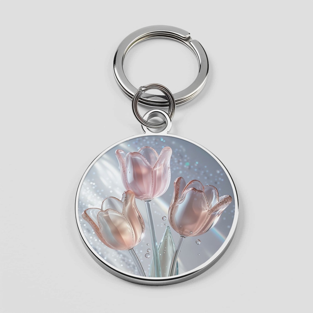 Tulips Water Drops Flower Phone Cover