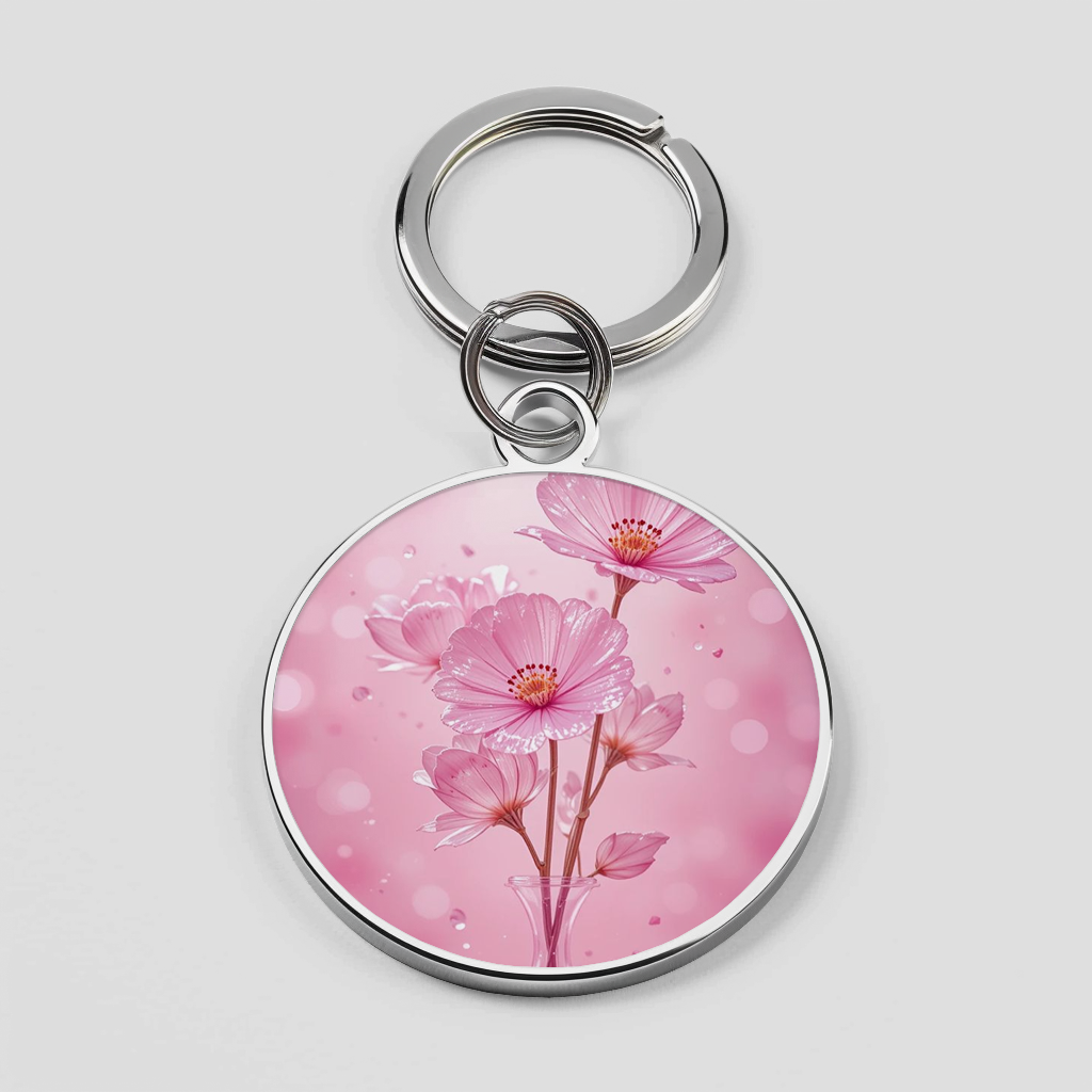 Flower with Pot Pink Theme Phone Cover