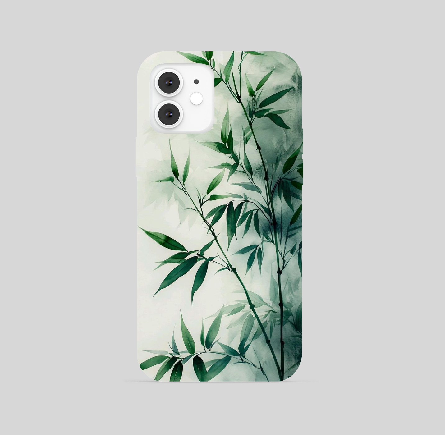 Multi Color Green Leaf Theme Phone Cover