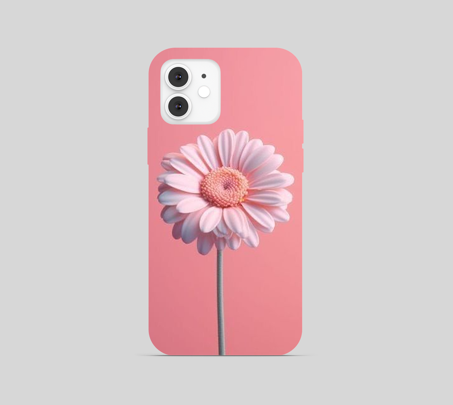 Pink Gerbera Flower Phone Cover
