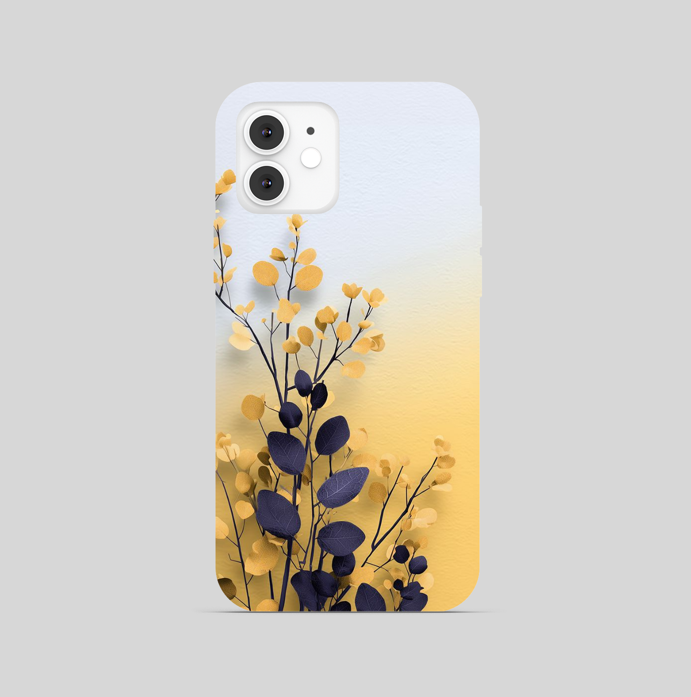 Multi Color Leaf Theme Phone Cover