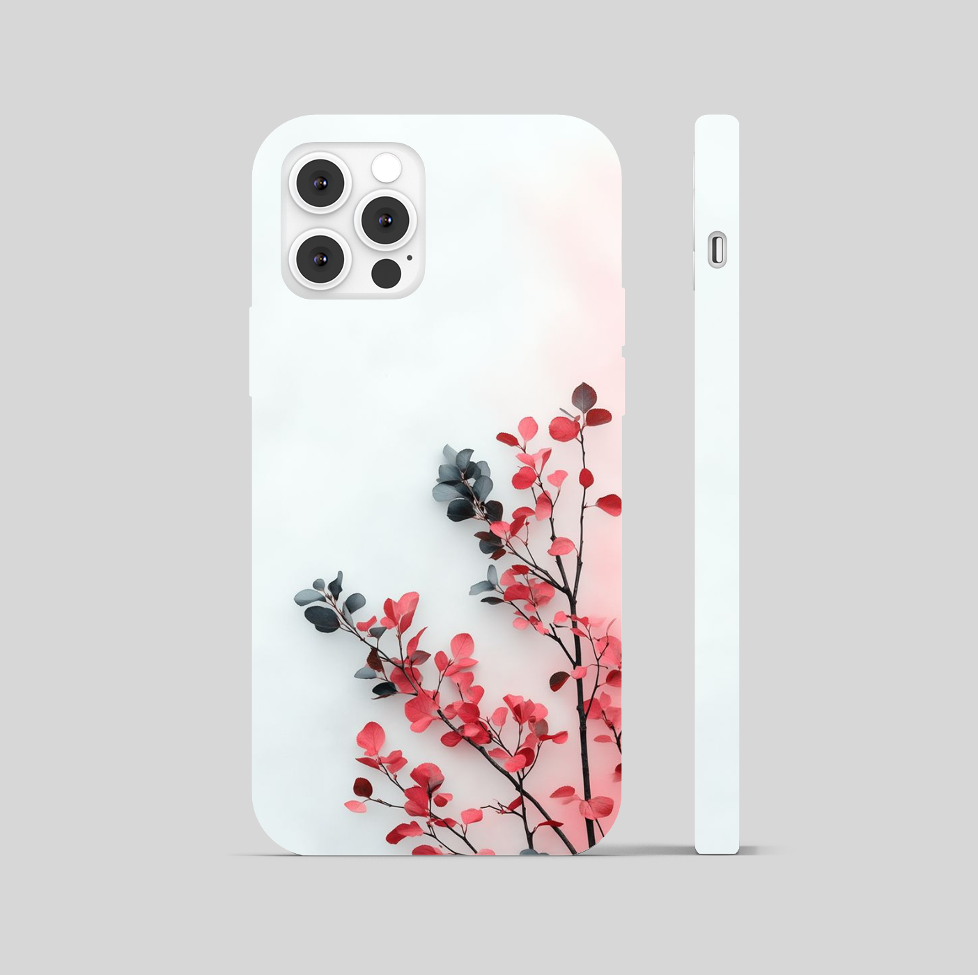 Multi Color Leaf Theme Phone Cover