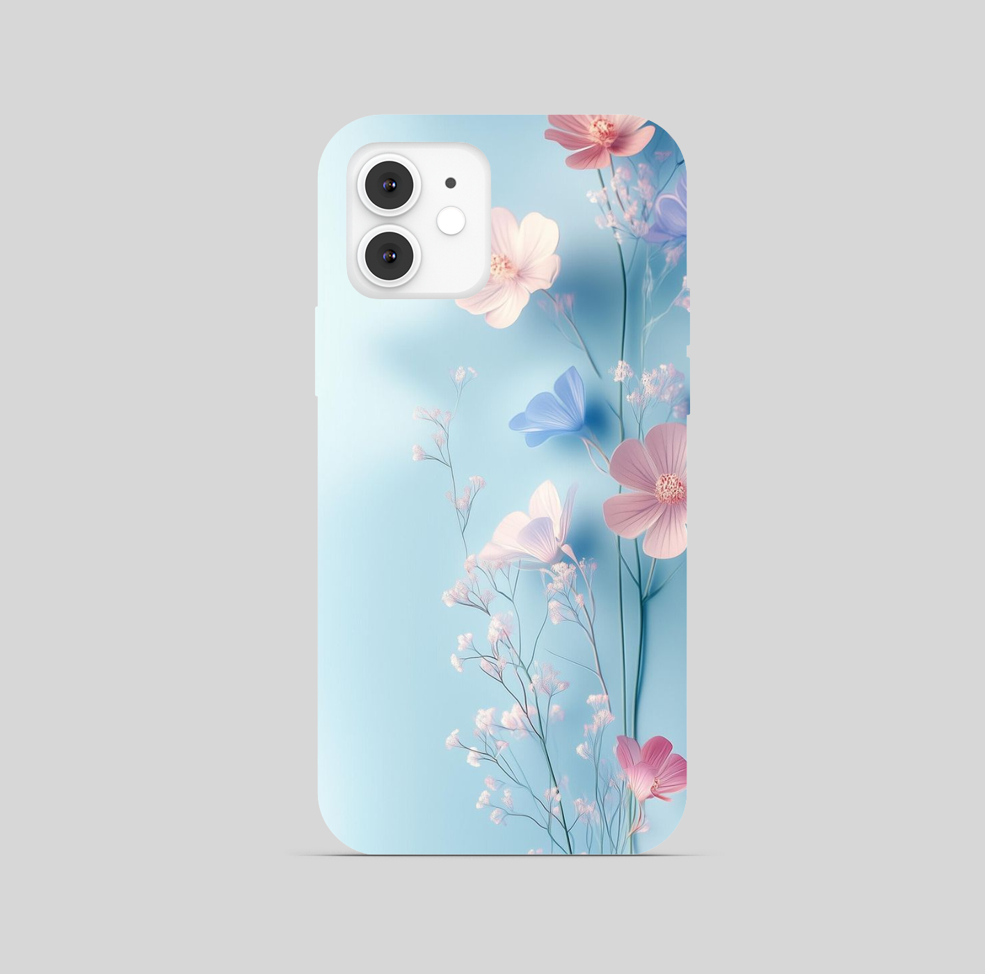 Multi Color Flower Theme Phone Cover