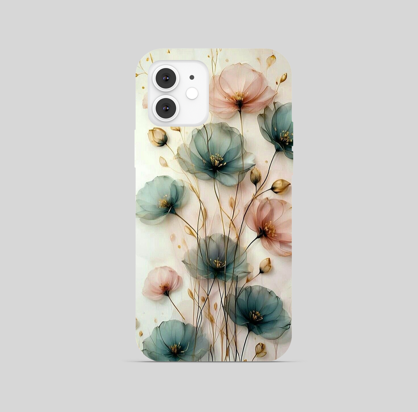 Multi Color Flower Theme Phone Cover