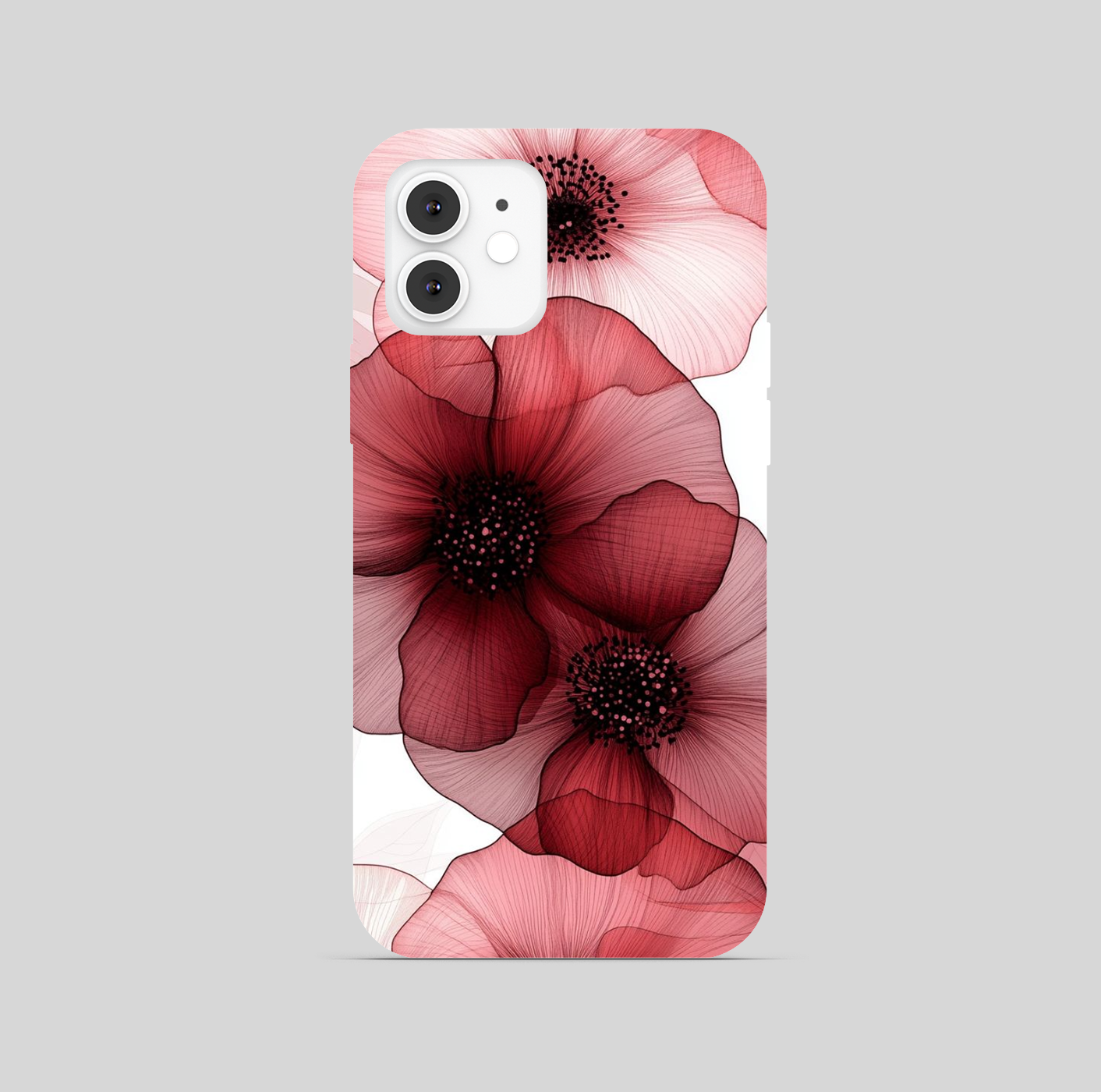 Multi Color Flower Theme Phone Cover