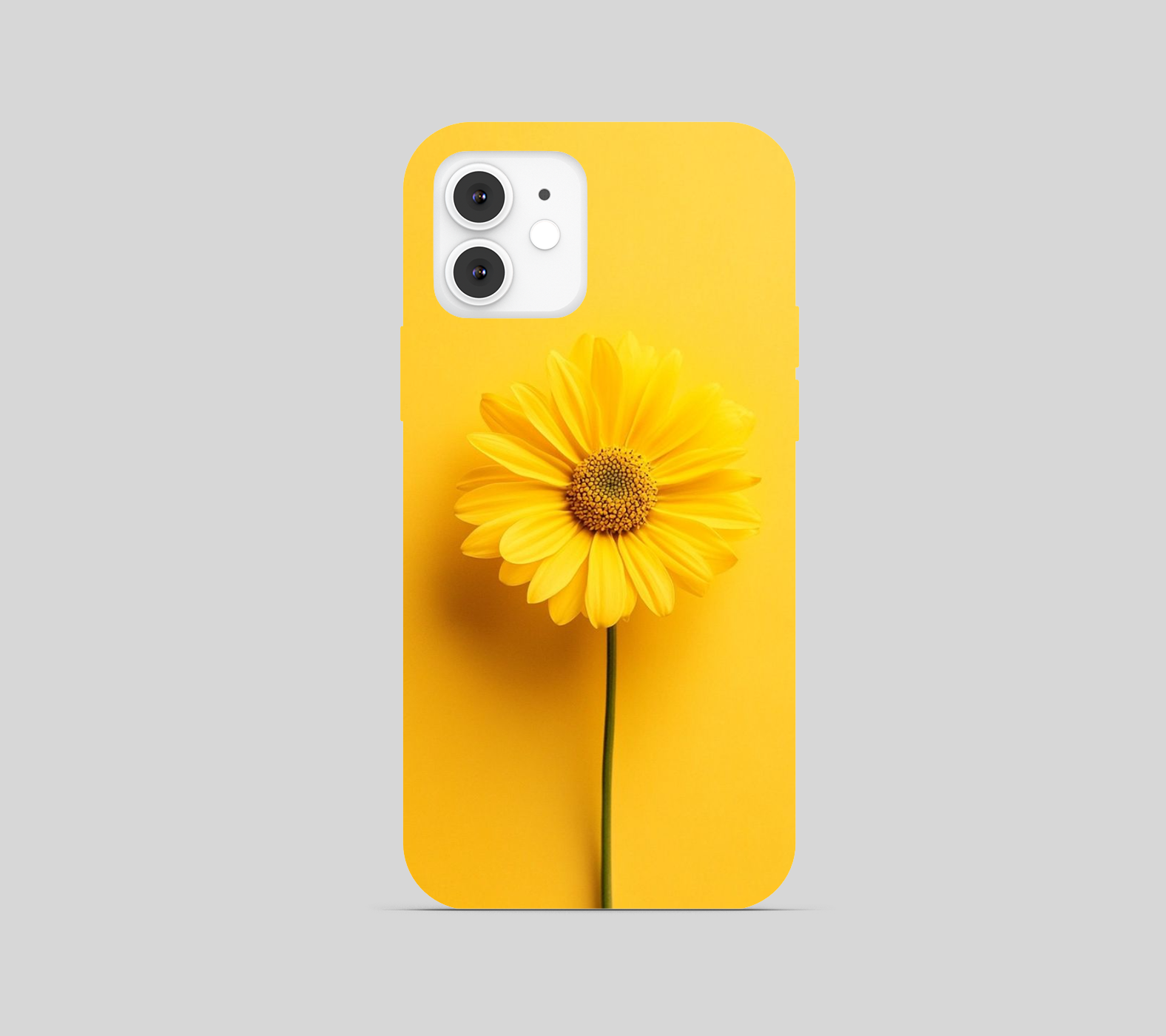 Yellow Gerbera Daisy Flower Phone Cover