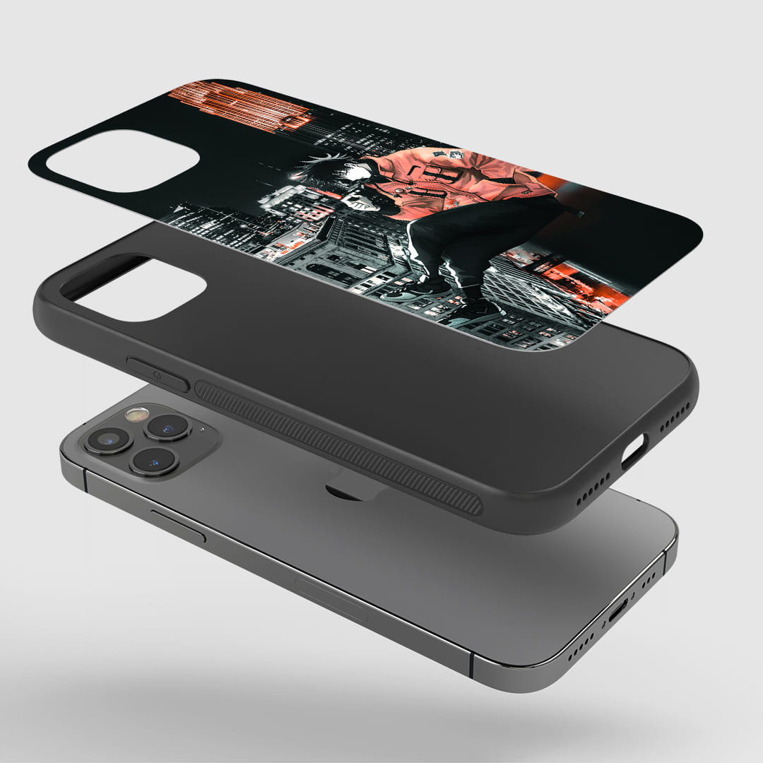 Fushiguro Graphic Silicone Armored Phone Case