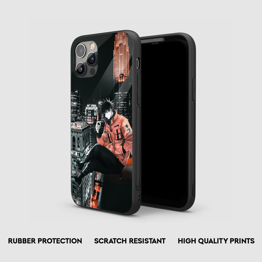 Fushiguro Graphic Silicone Armored Phone Case