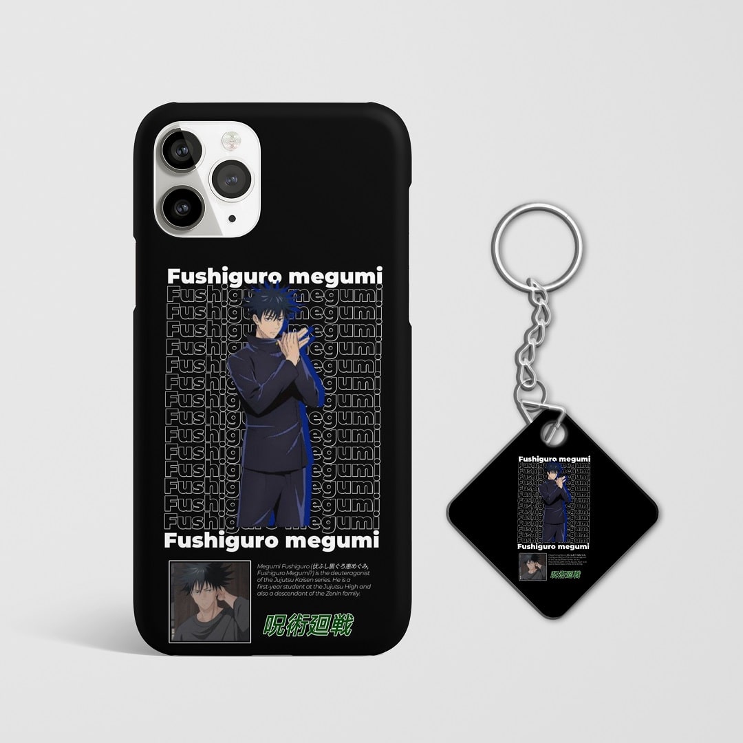 Fushiguro Megumi Name Pattern Phone Cover