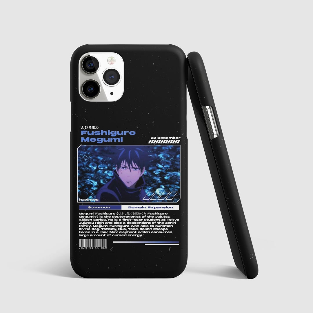 Fushiguro Megumi Synopsis Phone Cover