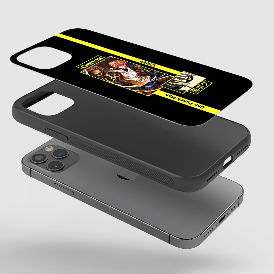 Genos One Punch Man Silicone Armored Phone Case