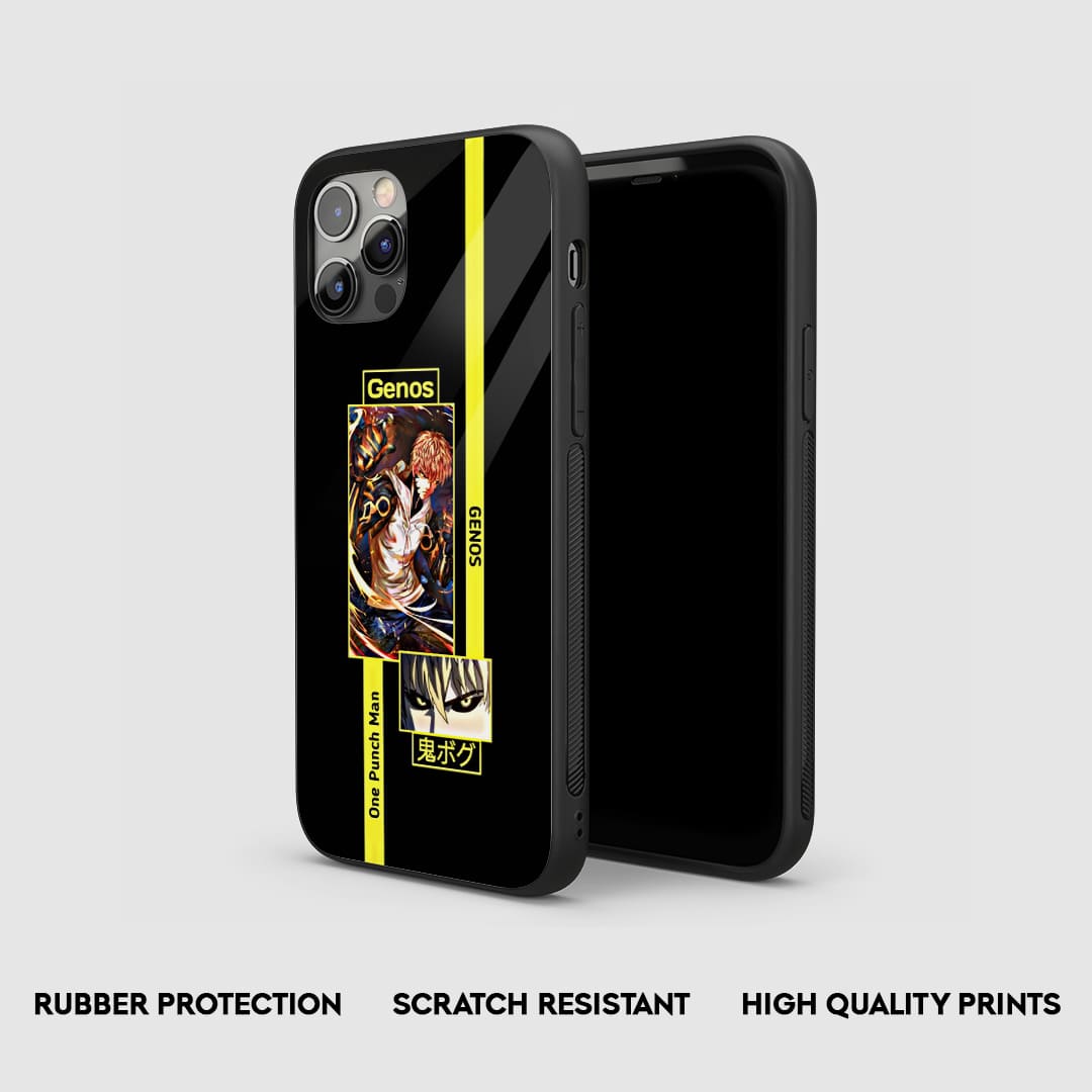 Genos One Punch Man Silicone Armored Phone Case