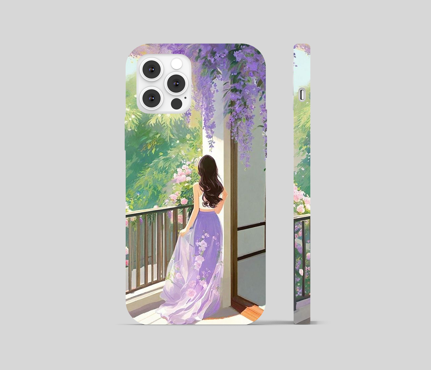 Girl Ghibli Theme Phone Cover