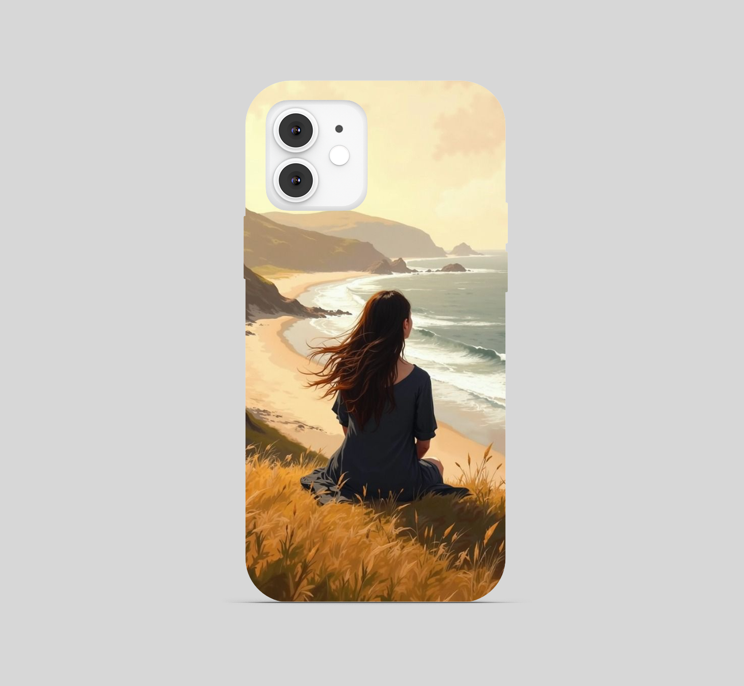 Girl Ghibli Theme Phone Cover