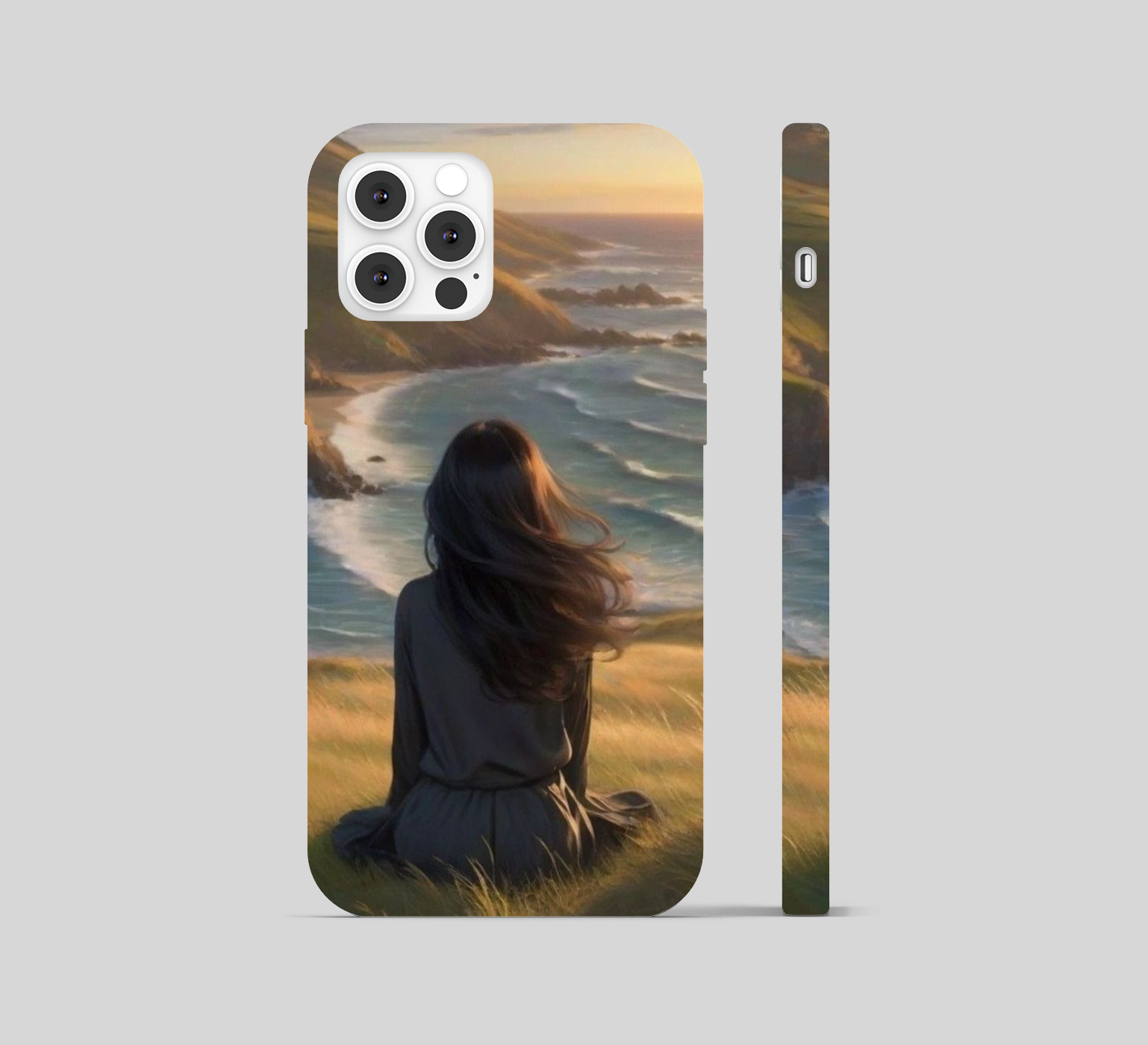 Girl Ghibli Theme Phone Cover