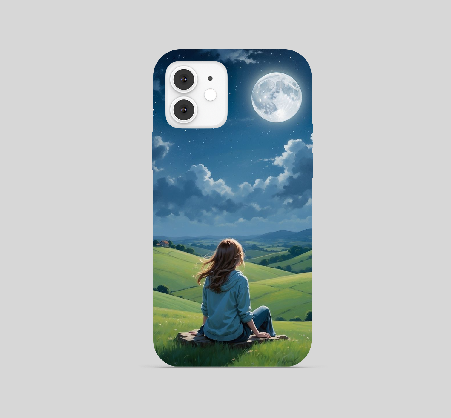Girl Ghibli Theme Phone Cover