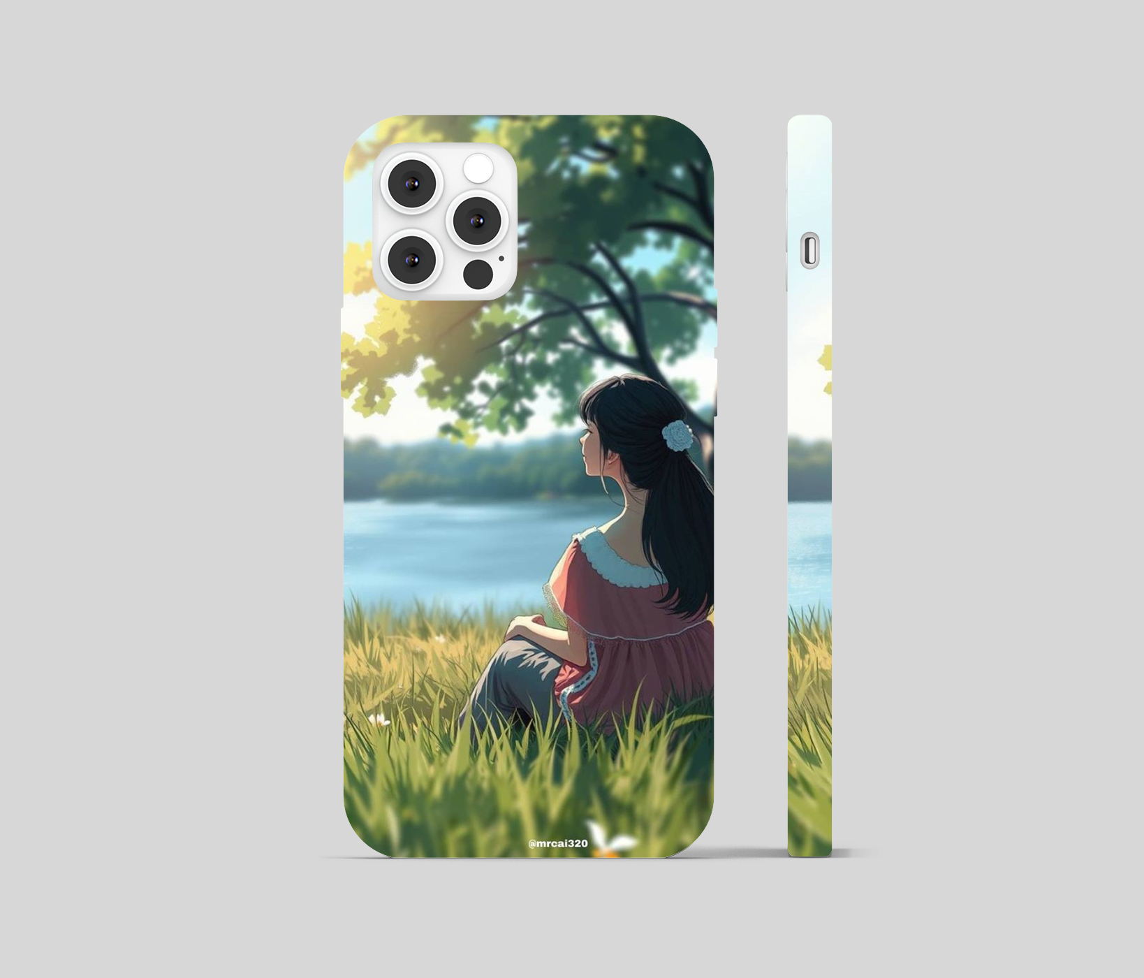 Girl Ghibli Theme Phone Cover
