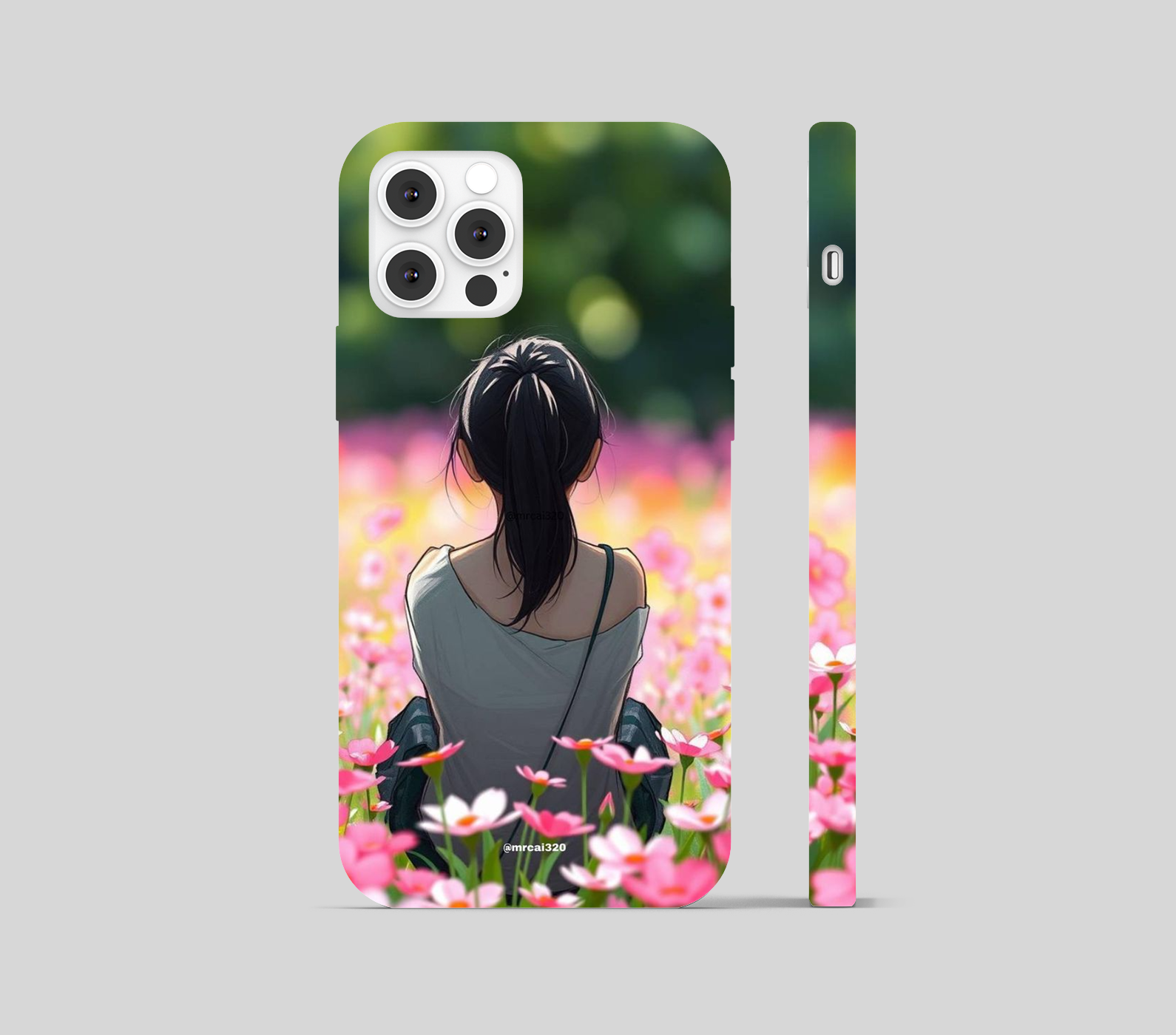 Girl Ghibli Theme Phone Cover