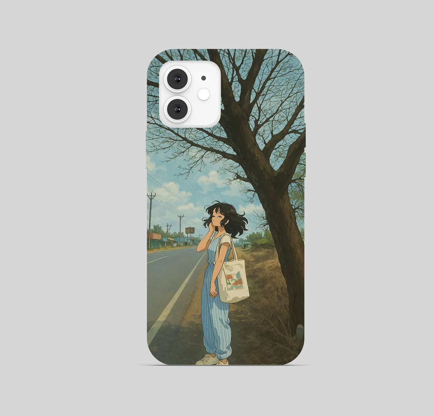 Girl Ghibli Theme Phone Cover