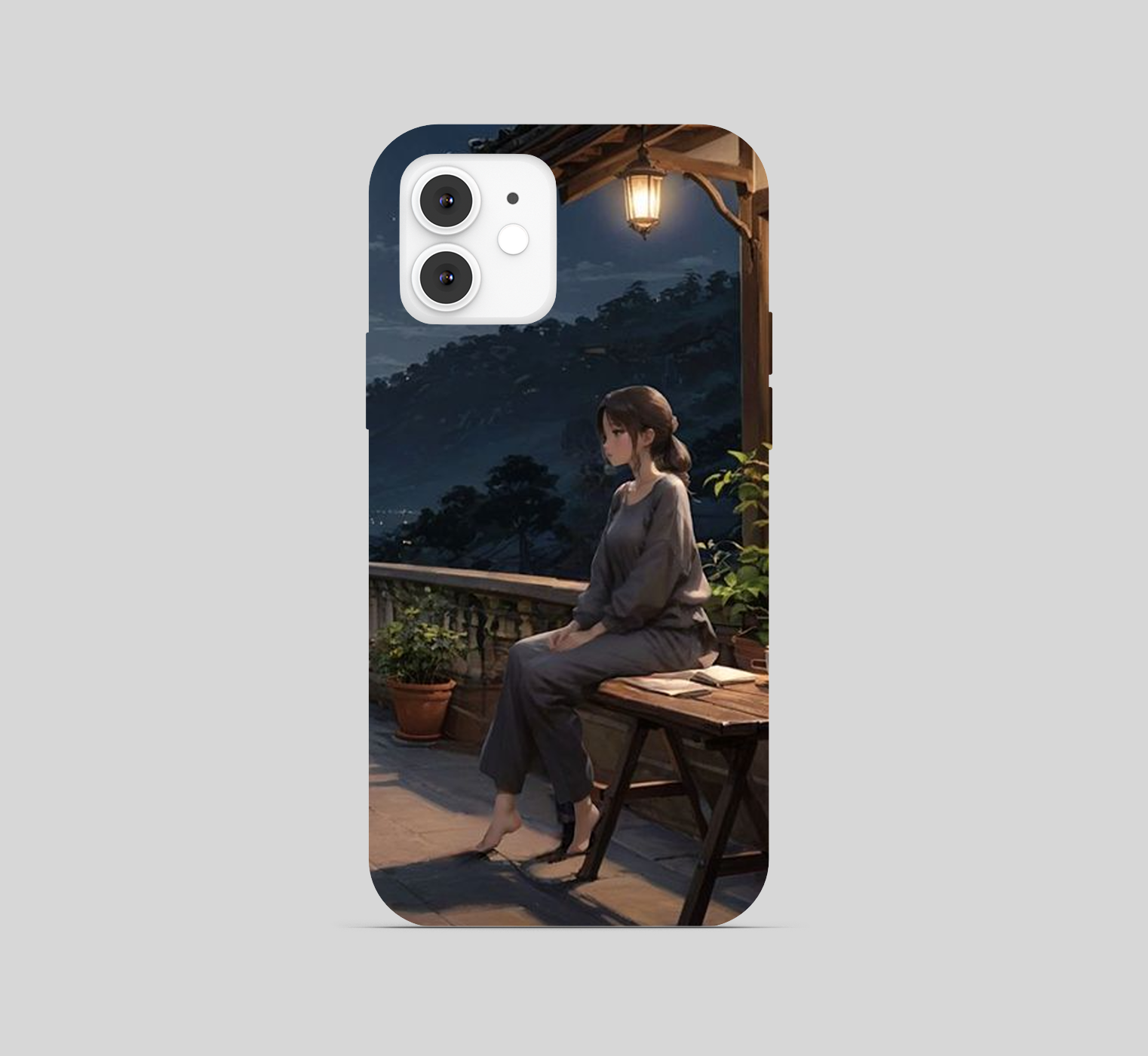 Girl Ghibli Theme Phone Cover
