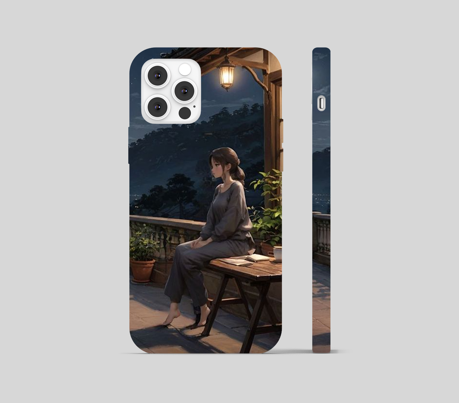Girl Ghibli Theme Phone Cover