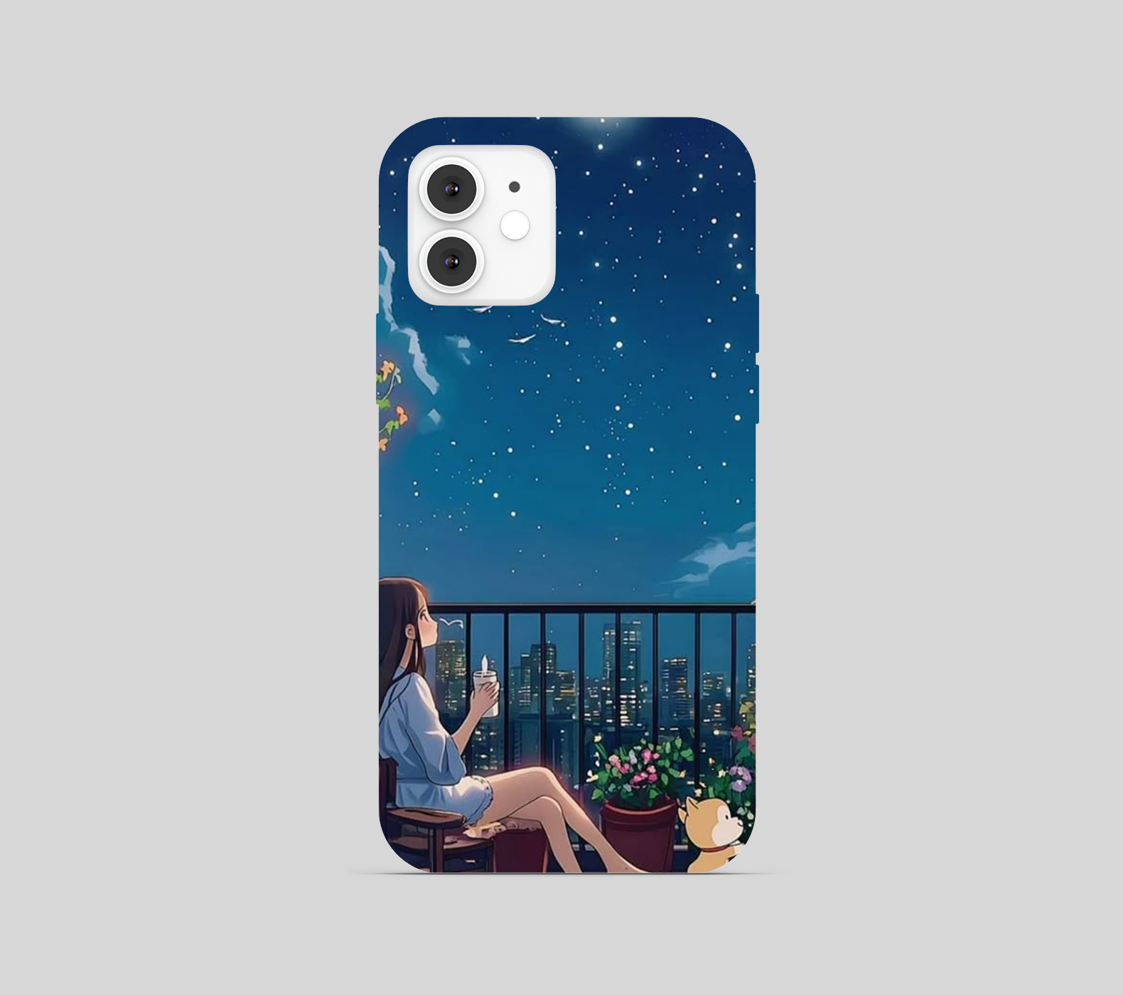 Girl Ghibli Theme Phone Cover