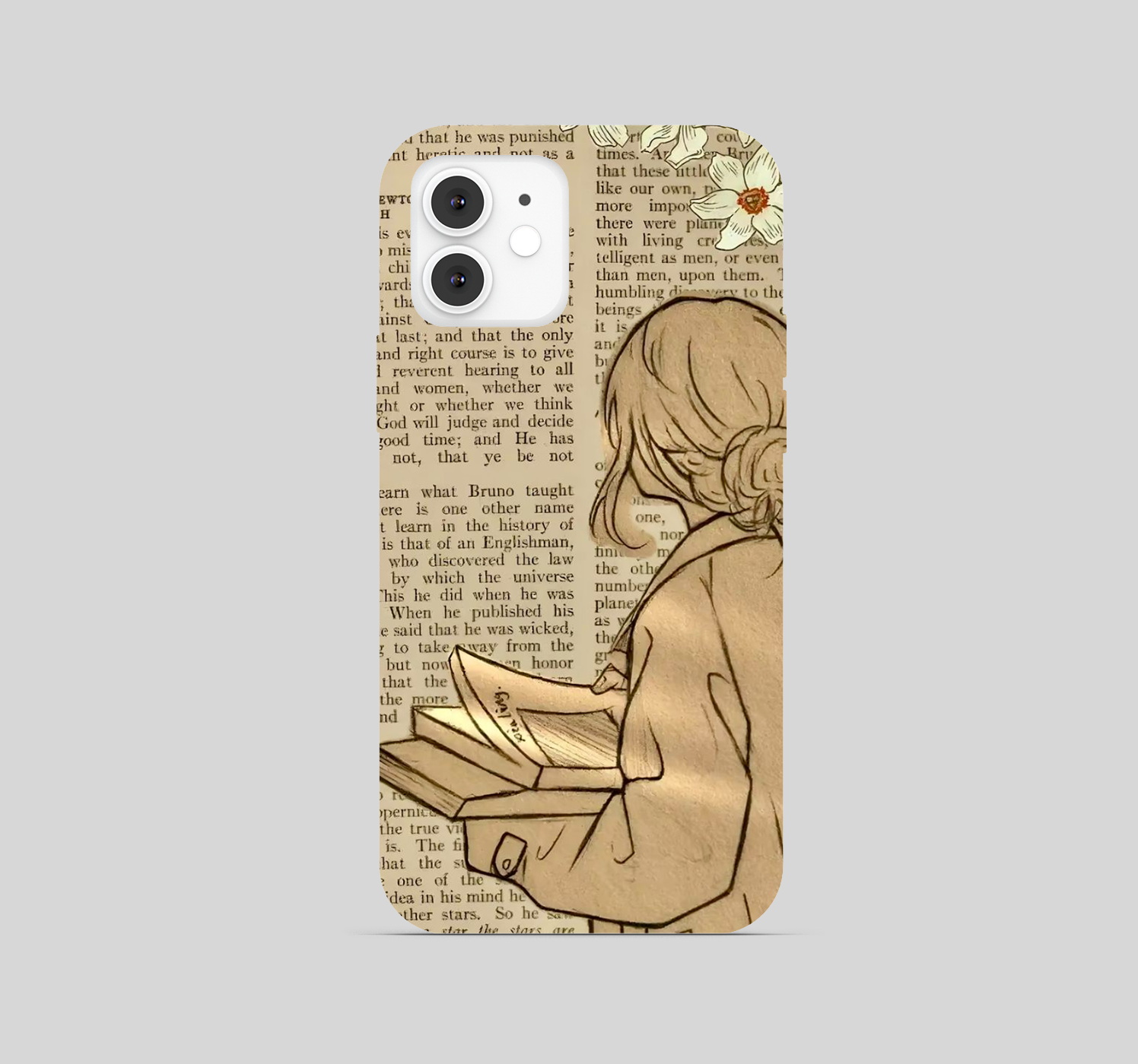 Girl Ghibli Theme Phone Cover
