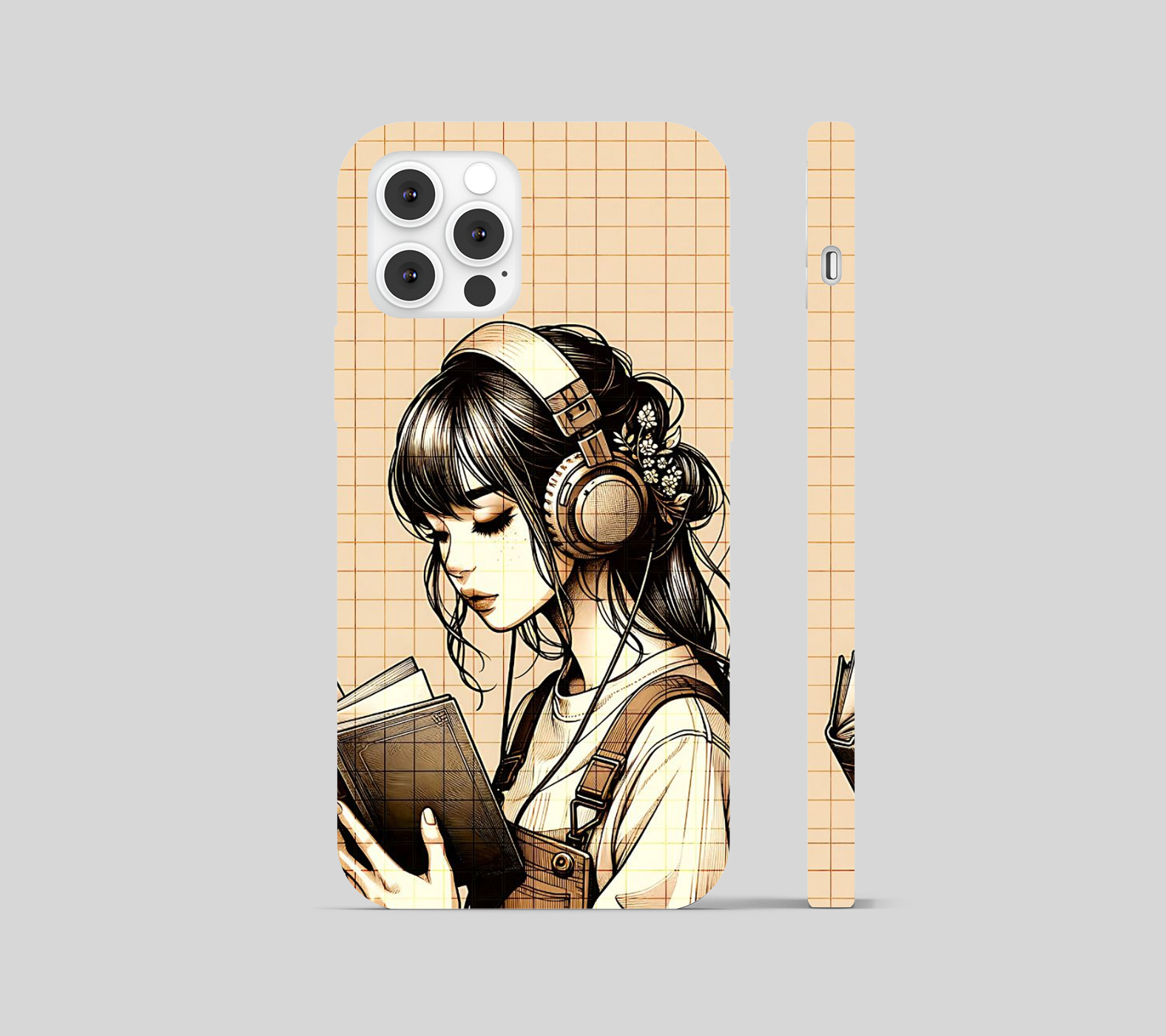 Girl Ghibli Theme Phone Cover