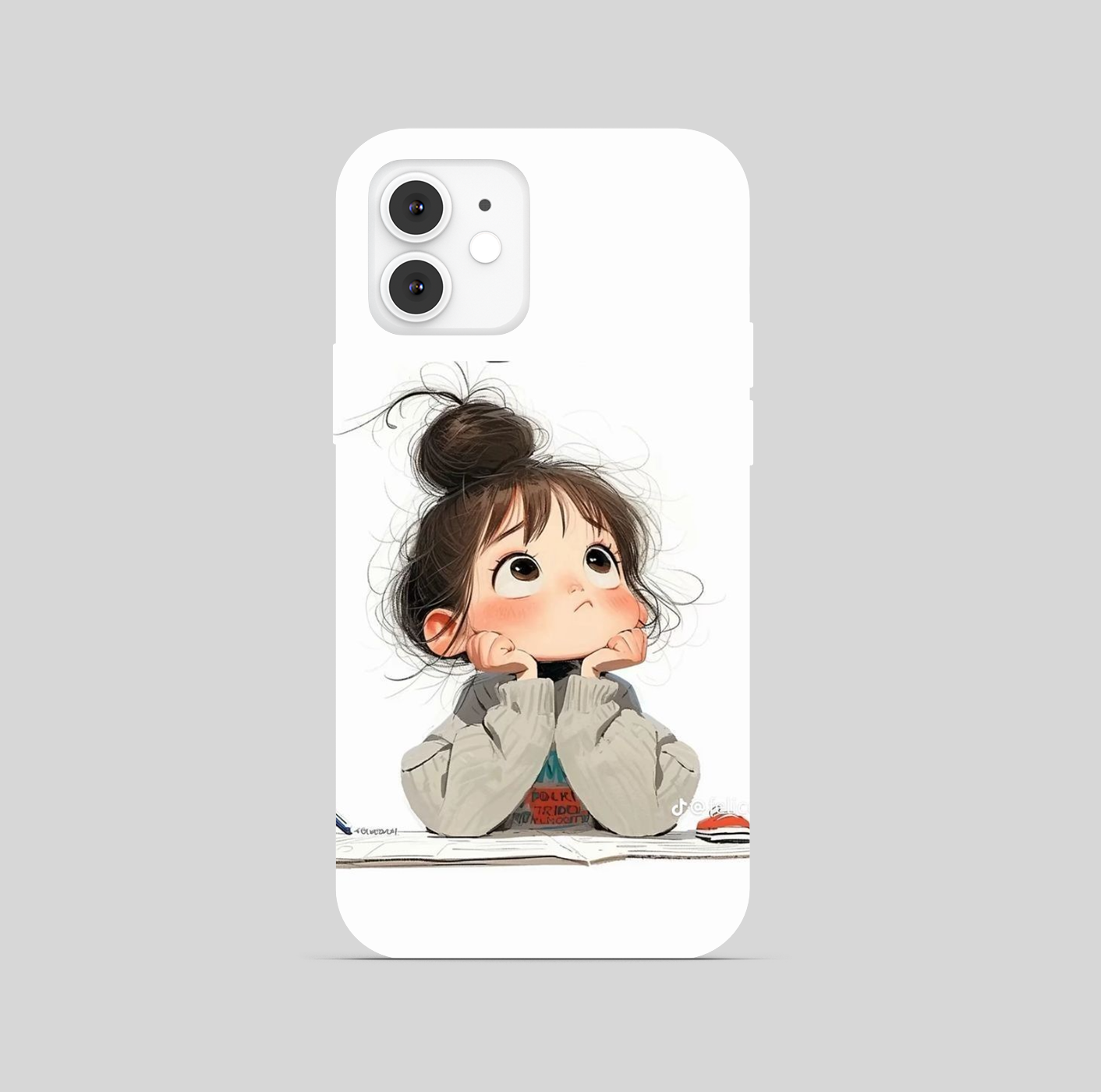 Girl Ghibli Theme Phone Cover
