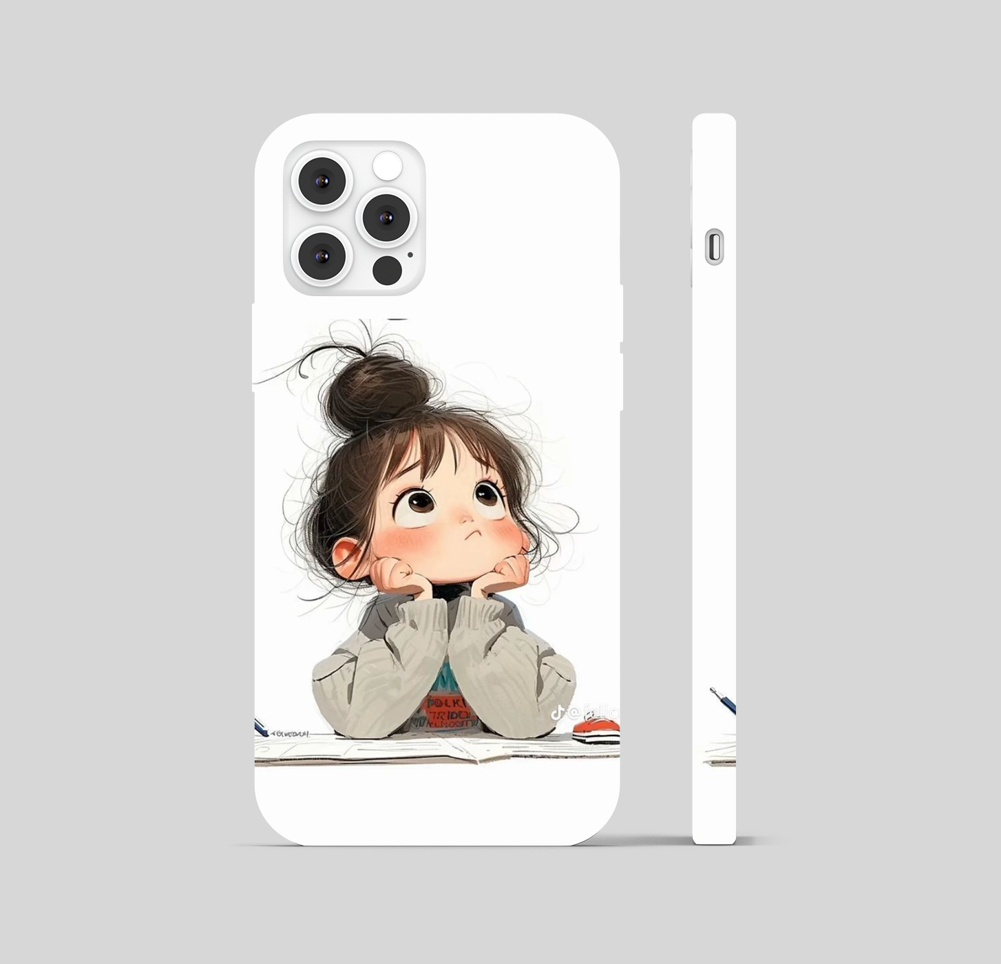 Girl Ghibli Theme Phone Cover