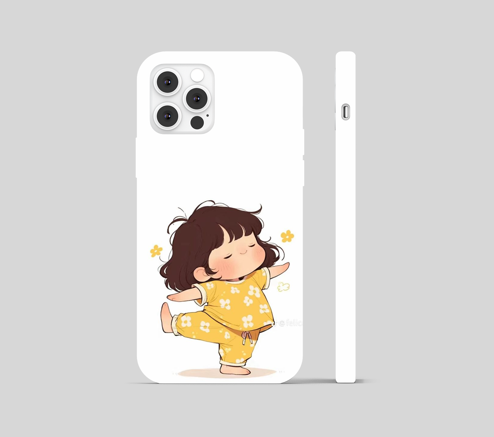 Girl Ghibli Theme Phone Cover