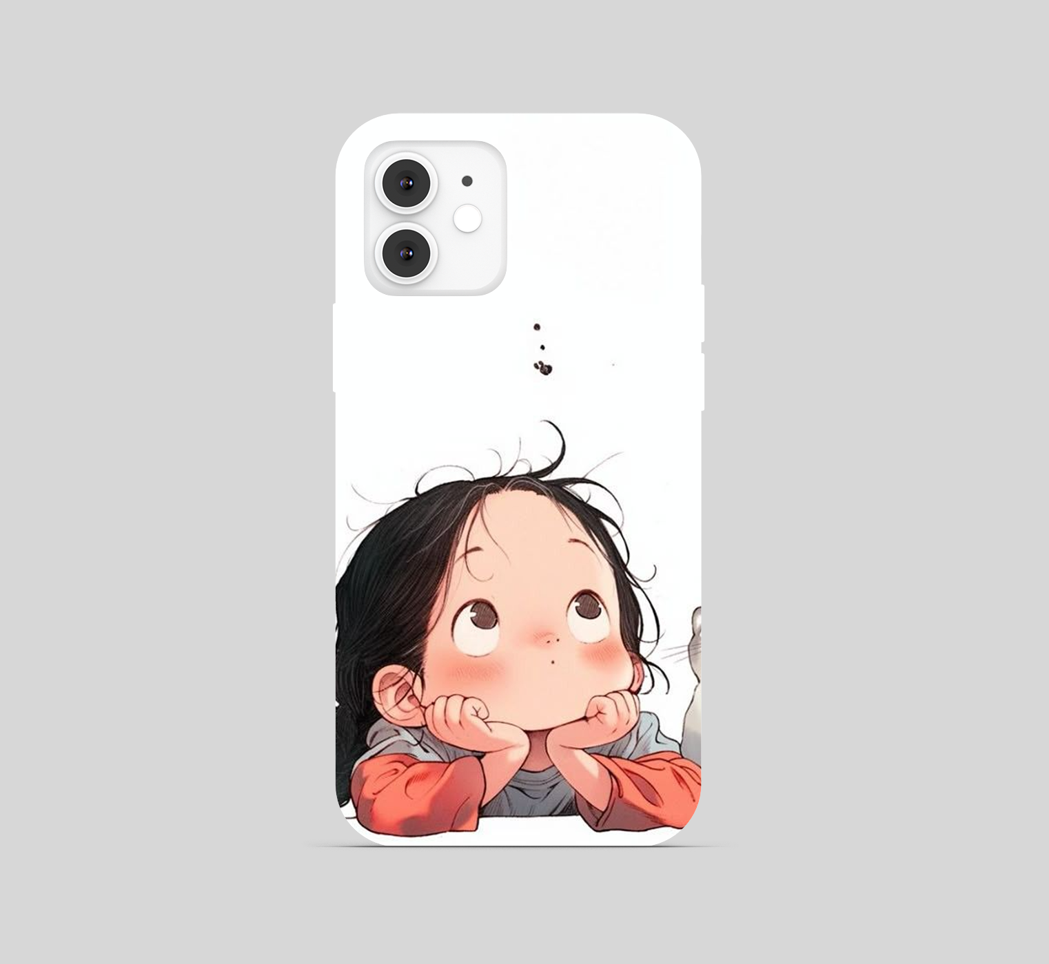 Girl Ghibli Theme Phone Cover