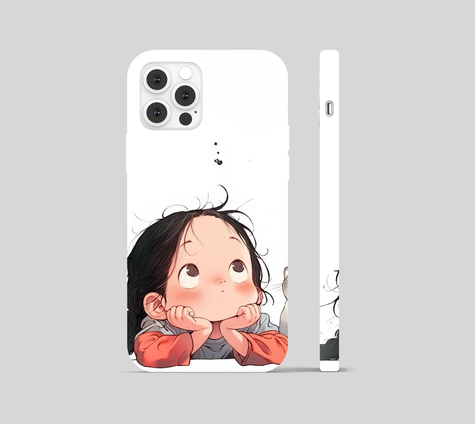 Girl Ghibli Theme Phone Cover