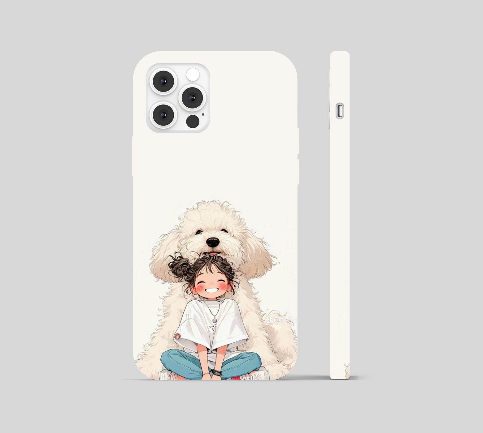 Girl Ghibli Theme Phone Cover