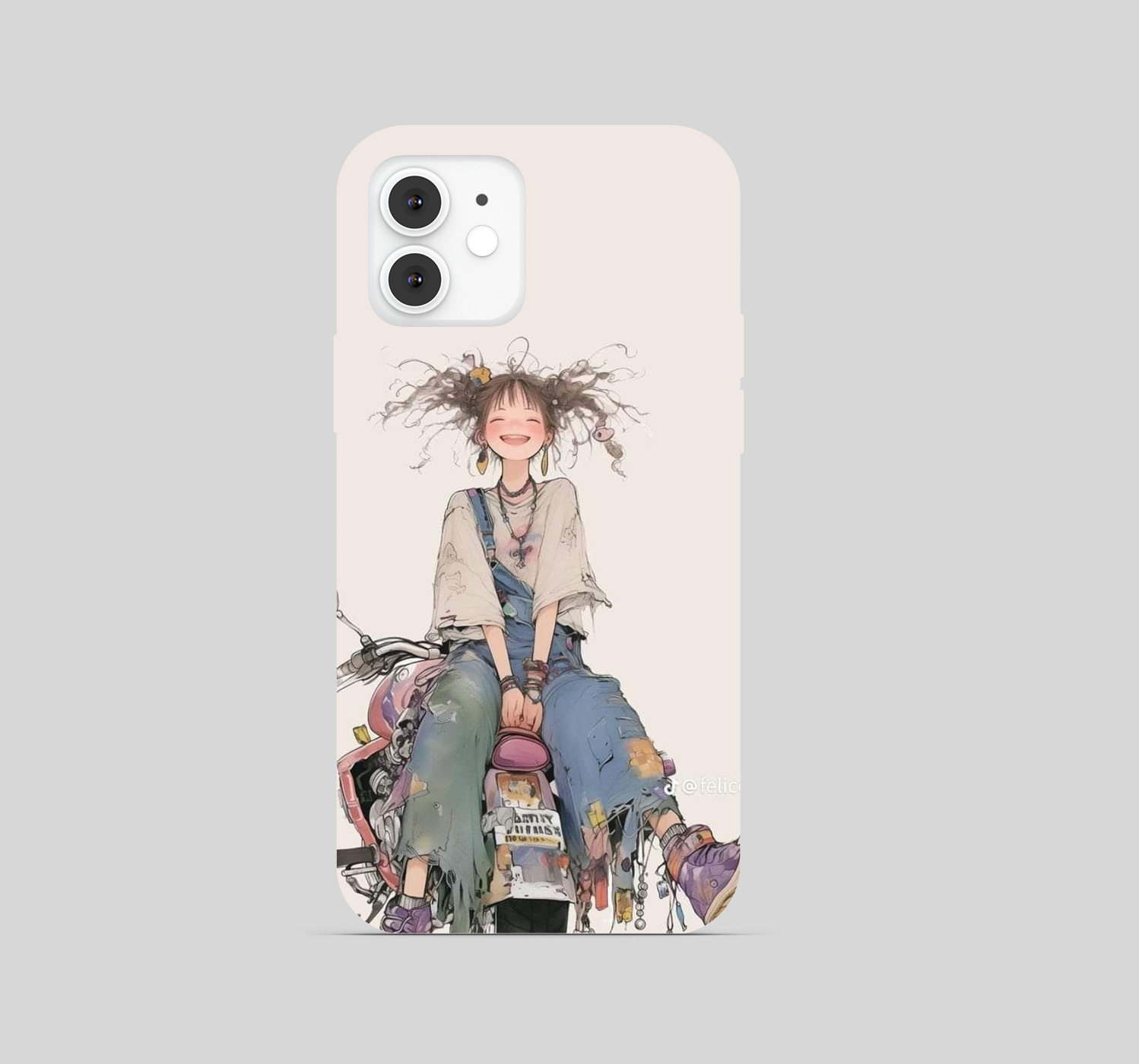 Girl Ghibli Theme Phone Cover
