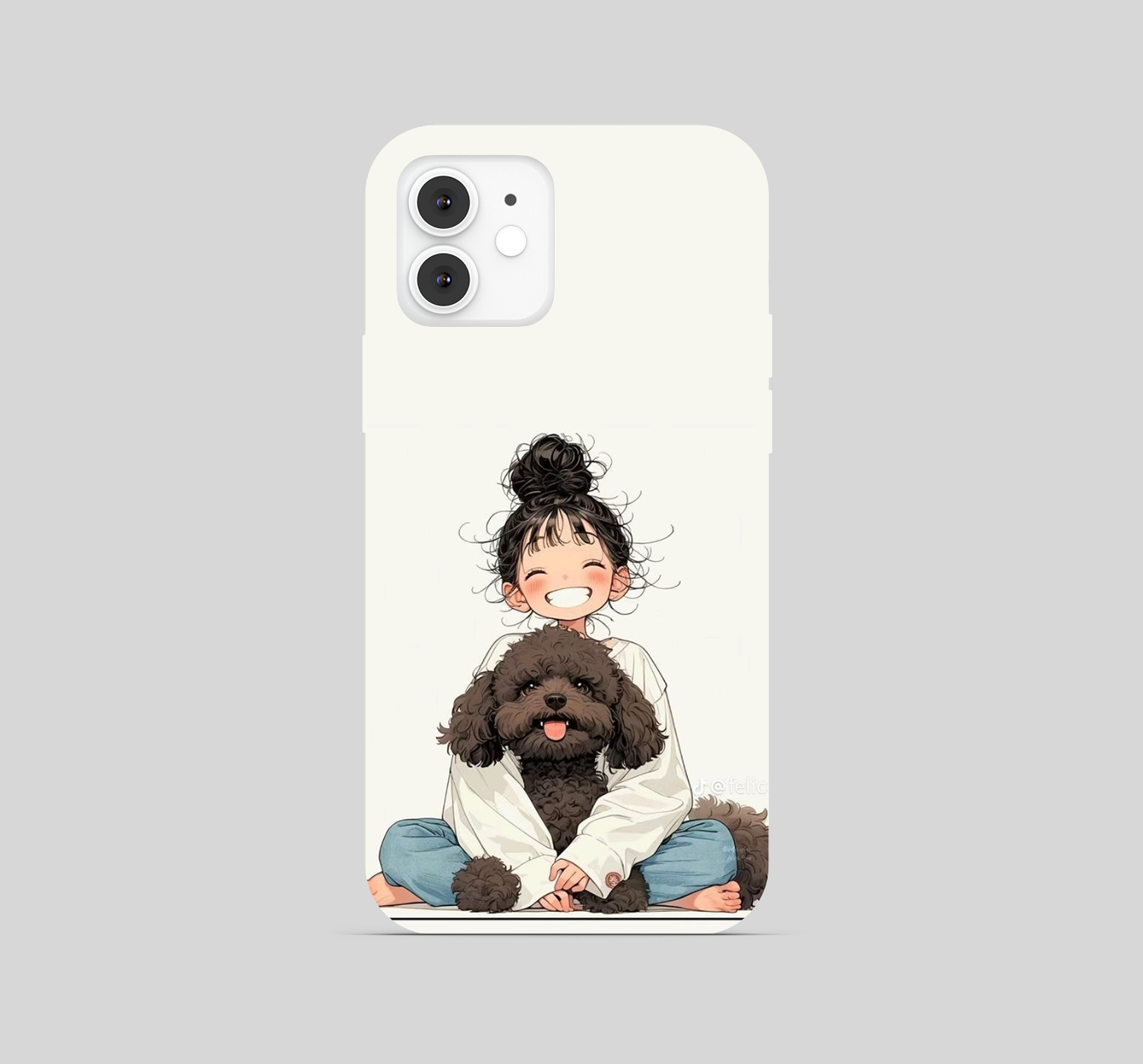 Girl Ghibli Theme Phone Cover