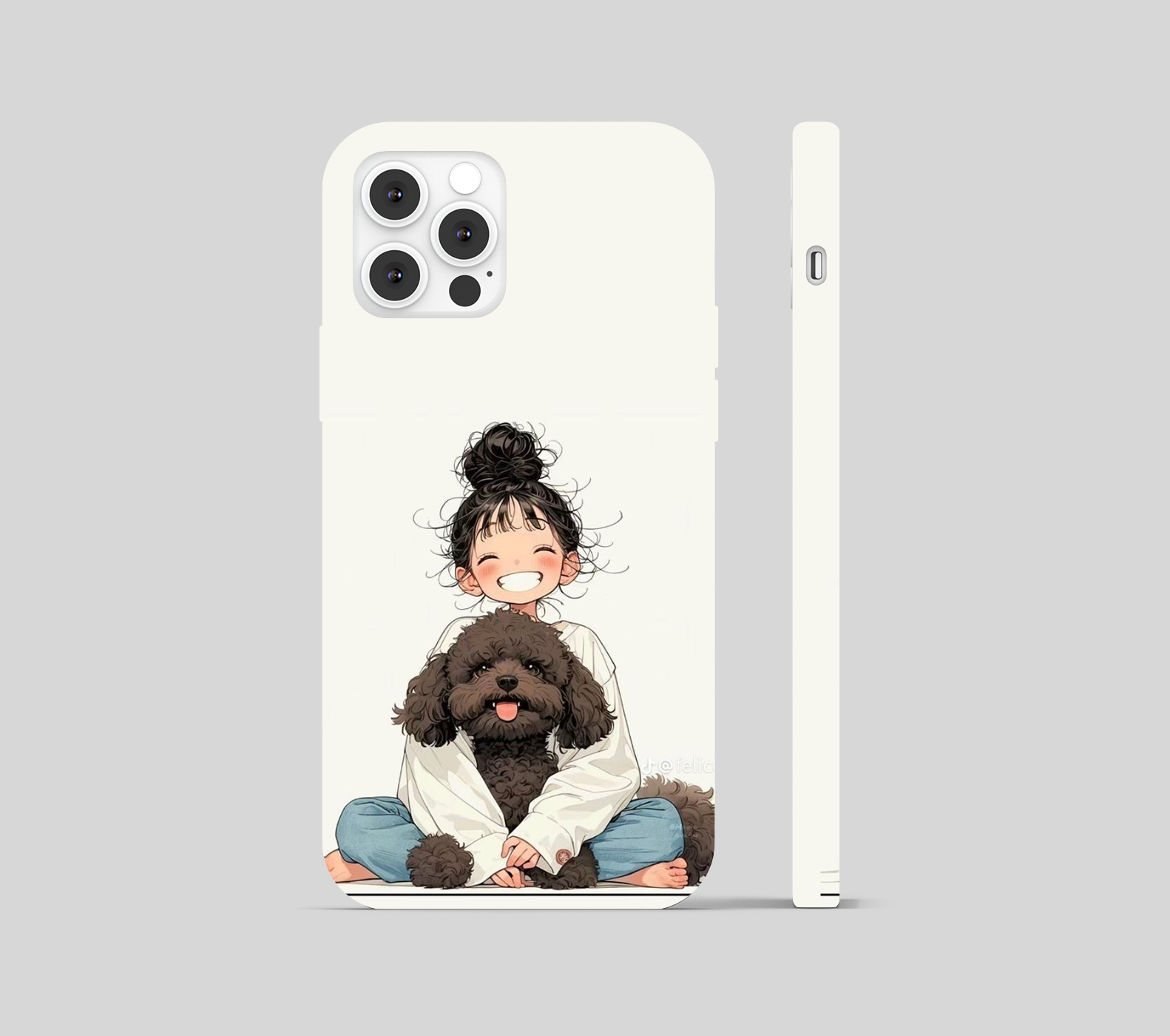 Girl Ghibli Theme Phone Cover