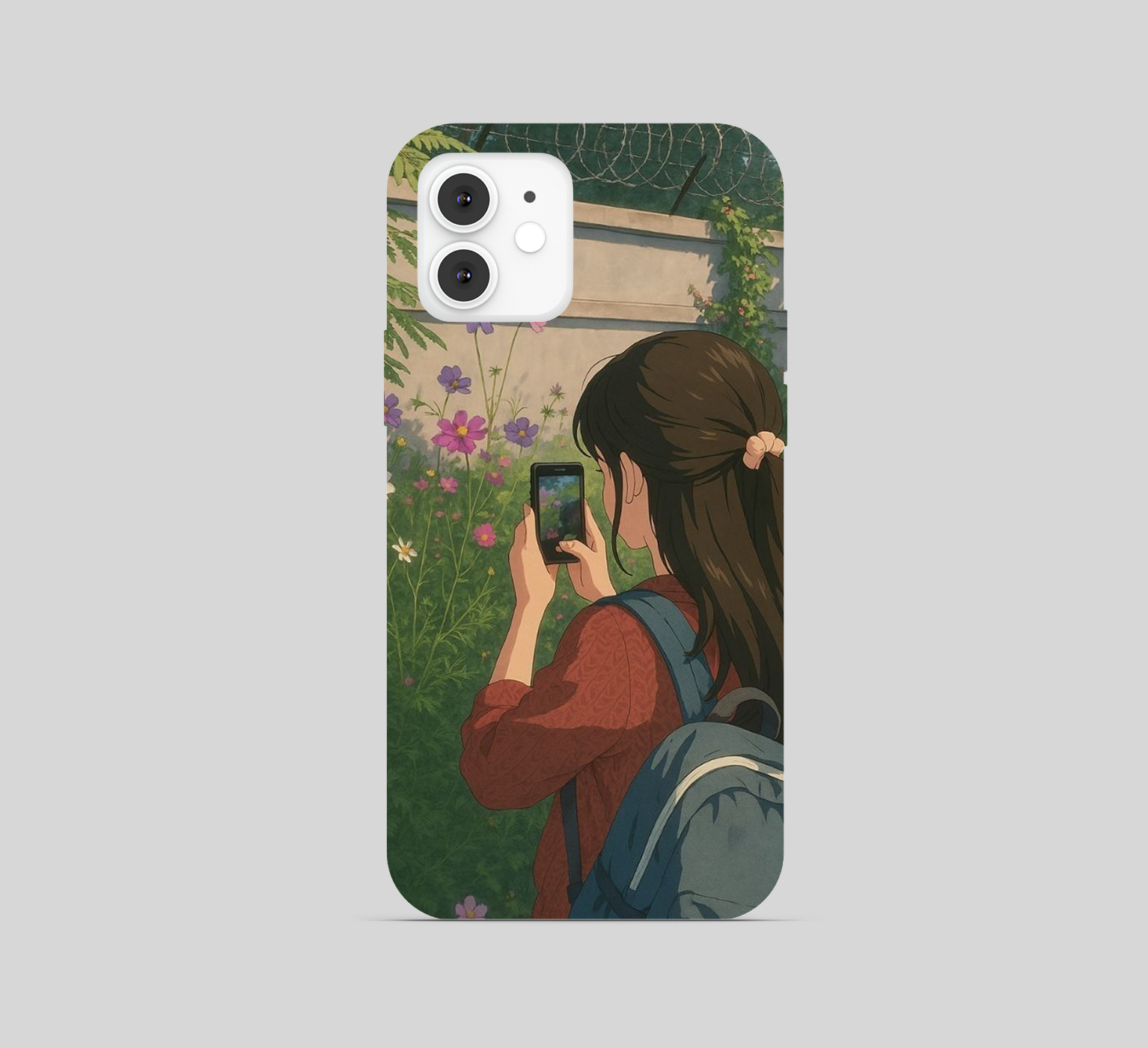 Girl Ghibli Theme Phone Cover