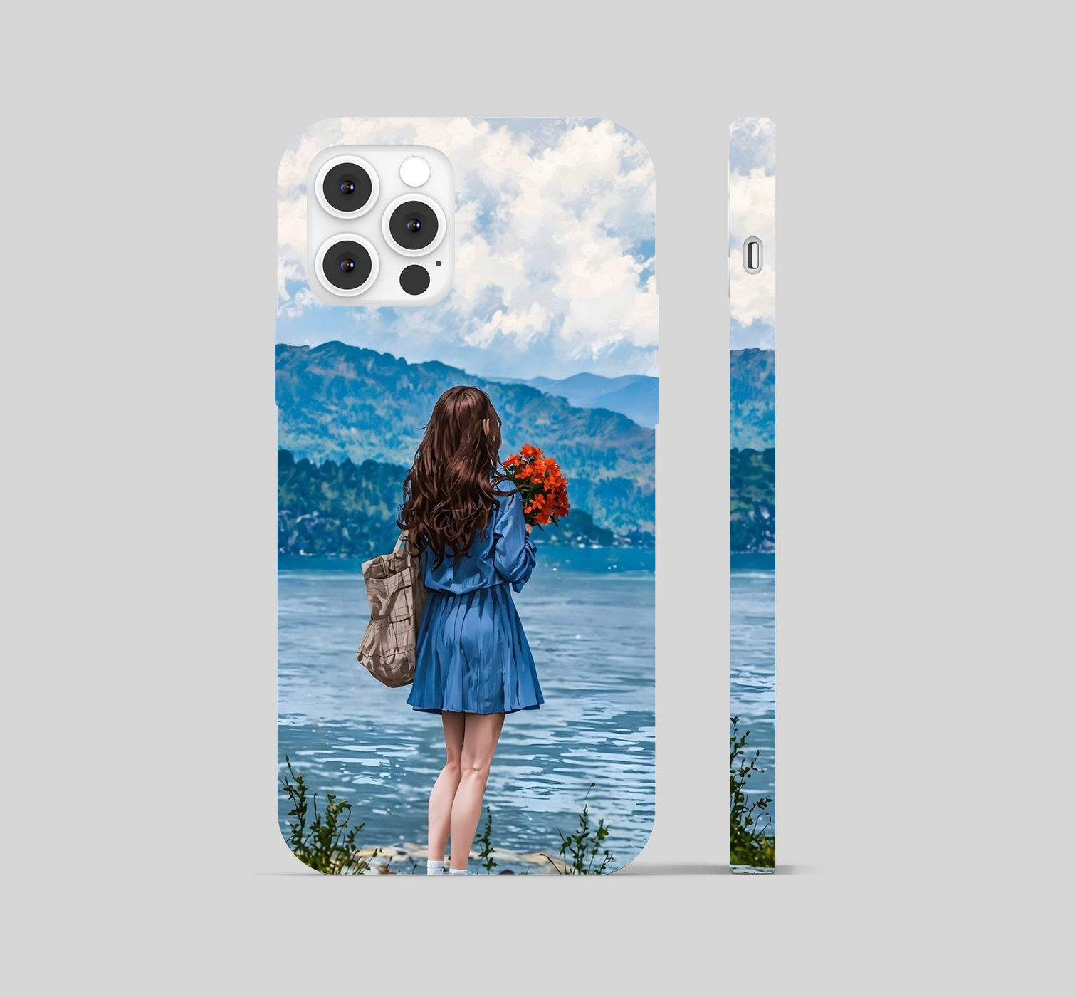 Girl Ghibli Theme Phone Cover