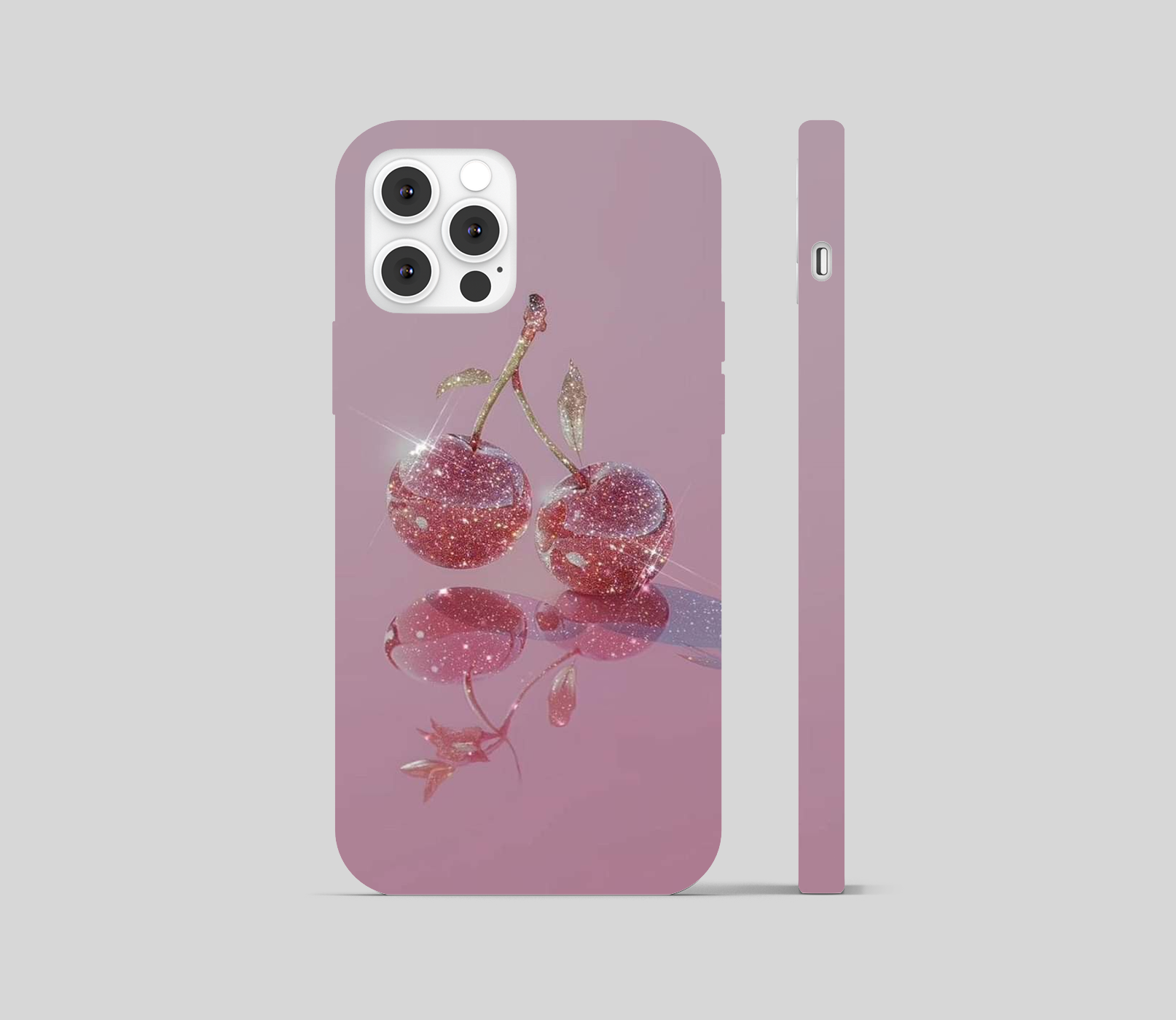 Strawberry Pink Theme Phone Cover